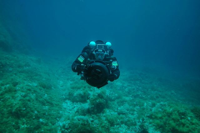 Unterwasser Scooter Trainingslager Malta